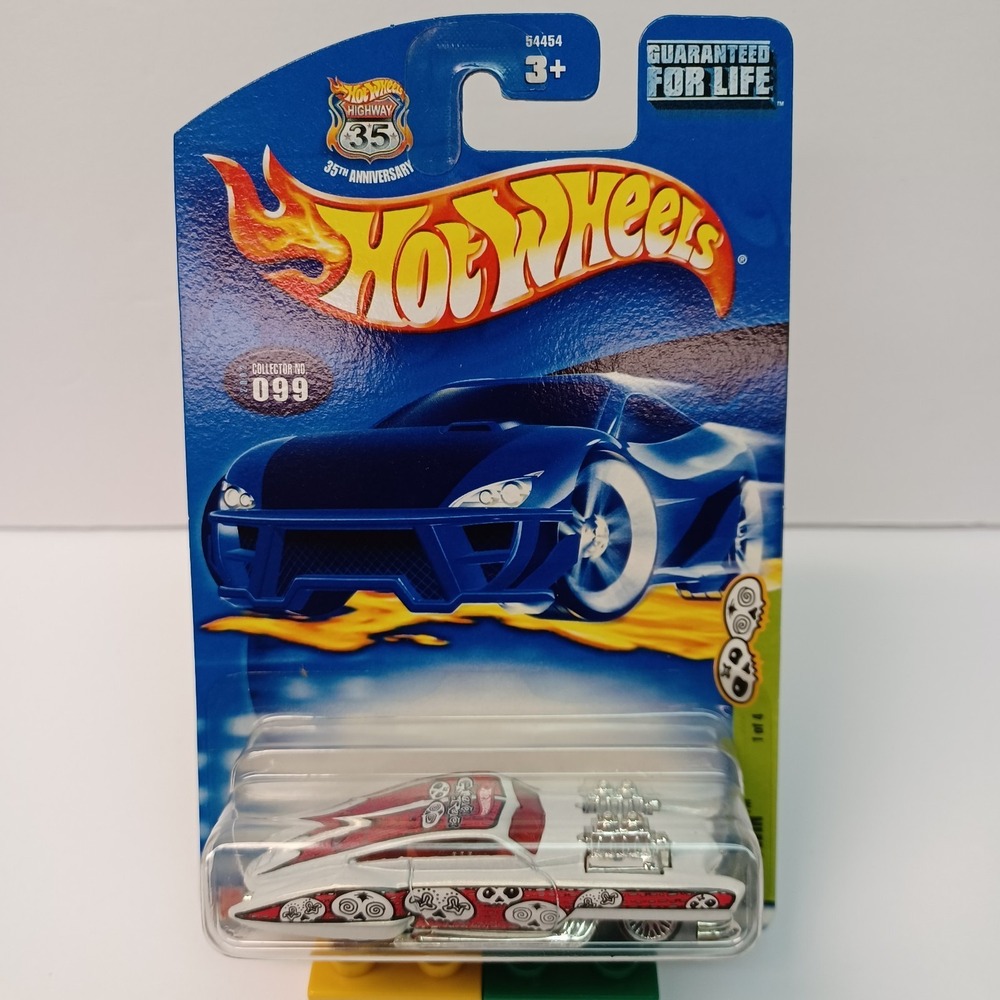 2002 Hot Wheels Grave Rave Series Evil Twin #099 Highway 35